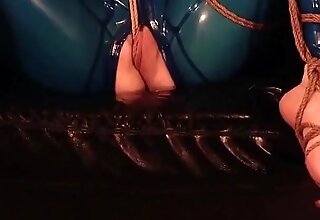 Built MILF Blandishment even with Latex Baleen - Coy Blonde Pin up Au pair girl Ardent Free Video