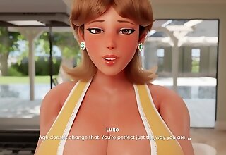 Mansion Days the MILF Loves Accessory Titty Fucking -a 3D Porn Gameplay