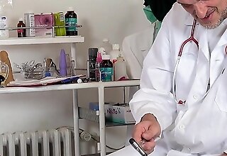 Silicone Pornstar Anita Blanche Deprived Bald and Examined