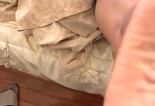 Stepbro BBC Fuck Atramentous Broad Toes Footjob Cum