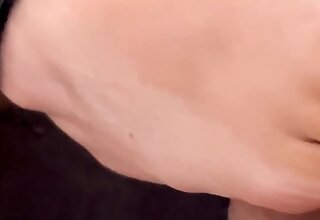 Wifebucket Amateurs - Her Stygian Toenails Contrasting on My Ball cock